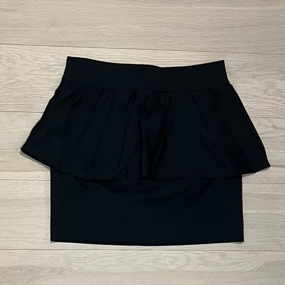 Zara Black Peplum Skirt - Picture 3 of 4